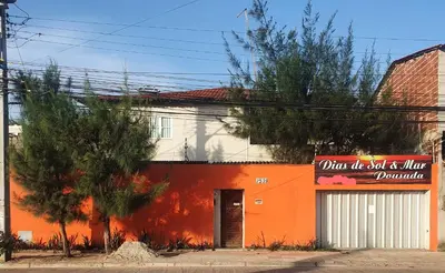 O edifício onde o B&B está situado