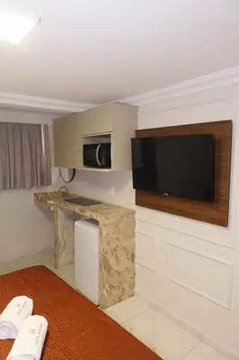 A cozinha ou kitchenette de Hotel Vistta Iracema