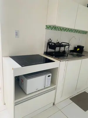 A cozinha ou kitchenette de Apartamento completo para familia com dois quartos 304