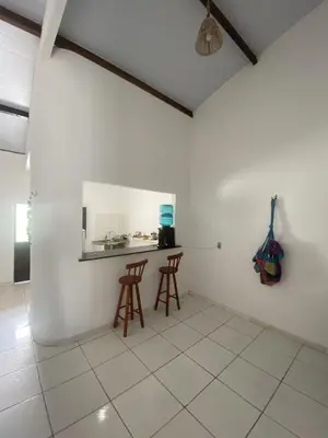A cozinha ou kitchenette de Casa no Preá próximo ao Rancho do Peixe