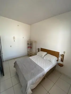 Uma cama ou camas num quarto em Casa no Preá próximo ao Rancho do Peixe