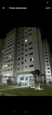 O edifício onde o apartamento está situado