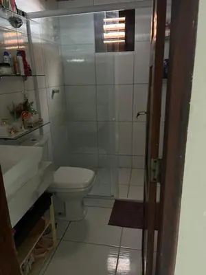 Uma casa de banho em Aconchego Feliz