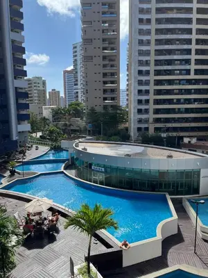 A piscina em ou perto de BeachClass Fortaleza 200m da Praia Aterro Iracema