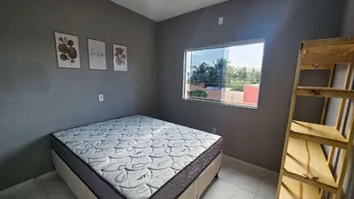 Uma cama ou camas num quarto em Wind Paradise 4 in Prea near Rancho do Kite and Jeri