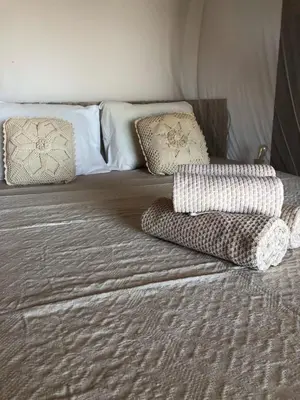 Uma cama ou camas num quarto em Special and Beautiful House in Prea - CEA032-AC