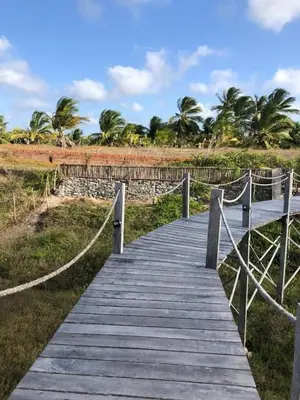 Paisagem natural perto da casa de férias