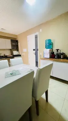 A cozinha ou kitchenette de Apartamento praia do futuro