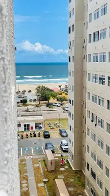 Uma vista do mar geral ou uma vista do mar a partir do apartamento