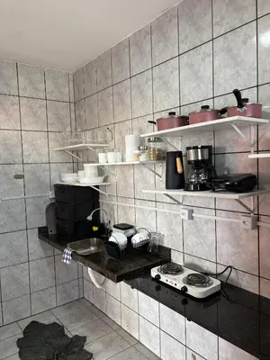 A cozinha ou kitchenette de Suites Premium Jacarey, Fortaleza