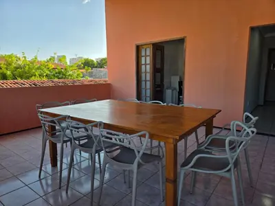 Uma varanda ou terraço em Suites Premium Jacarey, Fortaleza