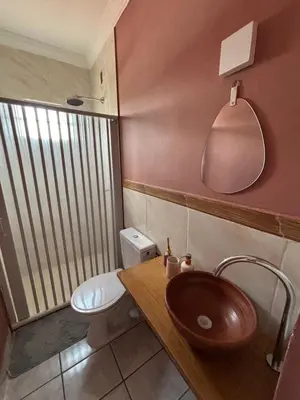 Uma casa de banho em Suites Premium Jacarey, Fortaleza