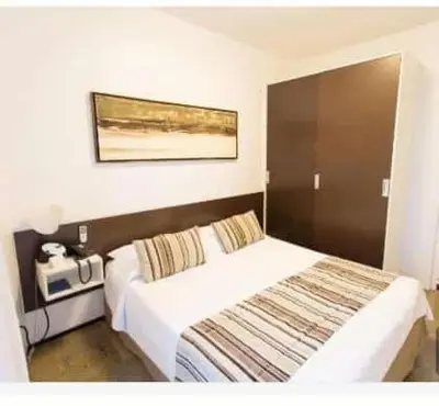 A planta de Hotel Brasil Tropical - Flat