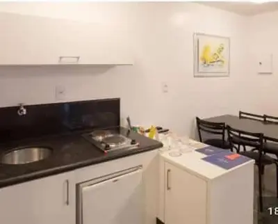 A planta de Hotel Brasil Tropical - Flat