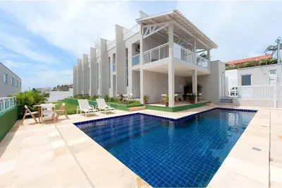 A piscina em ou perto de Beach Townhouses I Triplex Perto da Praia By Carpediem