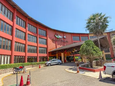 O edifício onde o apartamento está situado