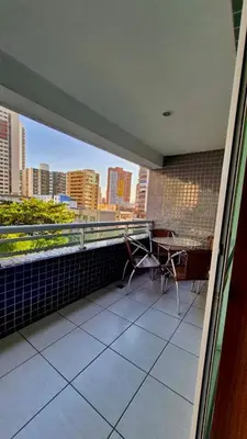 Uma varanda ou terraço em Beach Class