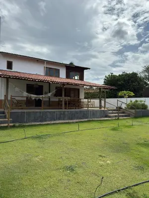 O edifício onde a casa de férias está situado