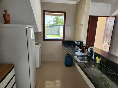 A cozinha ou kitchenette de Dúplex Lagoa