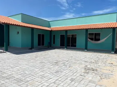 O edifício onde a casa de férias está situado