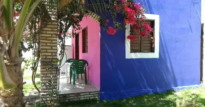 O edifício onde o apartamento está situado