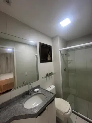 Uma casa de banho em Flat 4 corações VG Sun Cumbuco