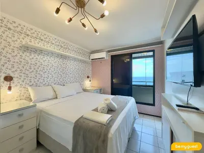 Uma cama ou camas num quarto em Caravelle Residencial