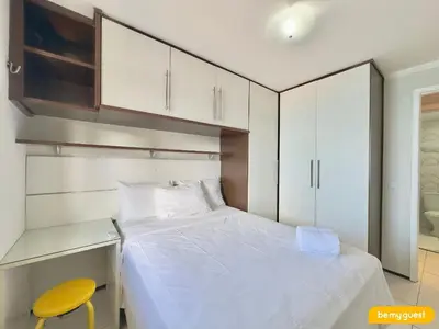 Uma cama ou camas num quarto em Caravelle Residencial