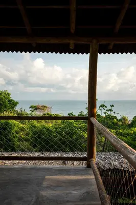 Paisagem natural perto da casa de férias