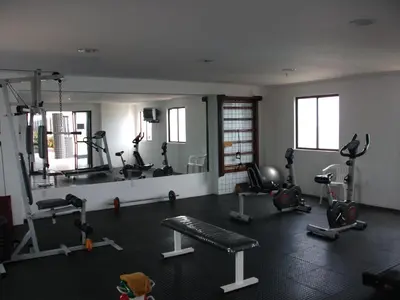 O centro de fitness e/ou as comodidades de fitness de Emilio Hinko 3 Quartos apto1502
