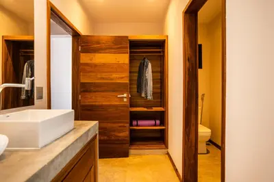 Uma casa de banho em Villa Nikita