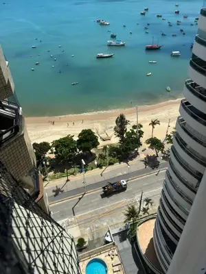 Uma vista do mar geral ou uma vista do mar a partir do aparthotel