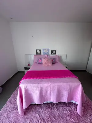 Uma cama ou camas num quarto em Casa Mar