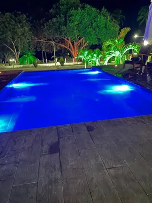 A piscina em ou perto de Casa de Campo a 11 km de Flecheiras