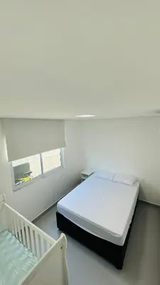 Uma cama ou camas num quarto em Monalisa House - Beach House - Flecheiras
