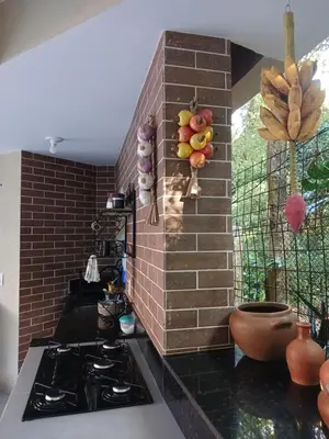 A planta de Pousada Monte das Candeias