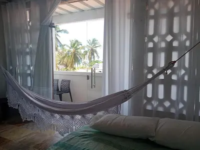 Uma varanda ou terraço em POUSADA GOLFINHO FLECHEIRAS Ce