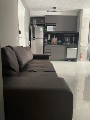 A cozinha ou kitchenette de Viva Praia do Futuro - Apartamento Moderno