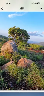Paisagem natural perto do alojamento de turismo selvagem