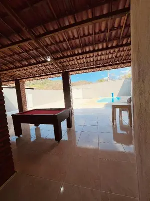 Uma vista geral da montanha ou uma vista da montanha a partir da casa de férias