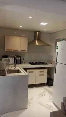 A cozinha ou kitchenette de Apartmento em Fortaleza, Residencial Monique