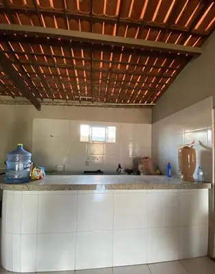 A cozinha ou kitchenette de Casa no Paracuru
