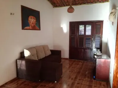 Uma área de estar em B&B Pedra do Meio