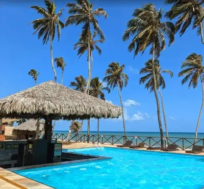 A piscina em ou perto de Pé na Areia com Piscina Vista Mar- EcoParadise-120