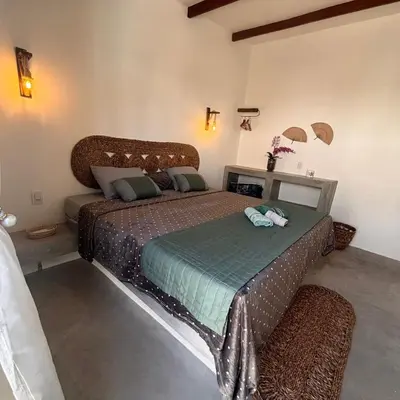 Uma cama ou camas num quarto em BaleiaLofts Kite Village