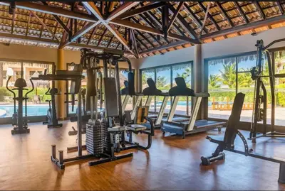 O centro de fitness e/ou as comodidades de fitness de Vila Galé SUN - PÉ NA AREIA
