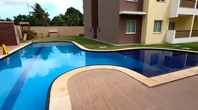 A piscina em ou perto de Rogerio AP Compartilhado