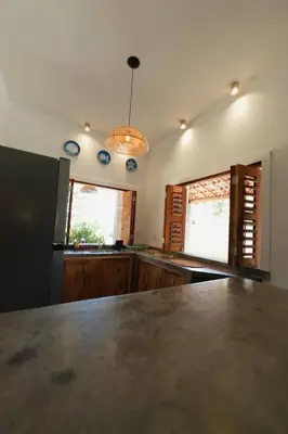 A cozinha ou kitchenette de Casa Passarela