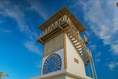 A planta de Villa Mandala