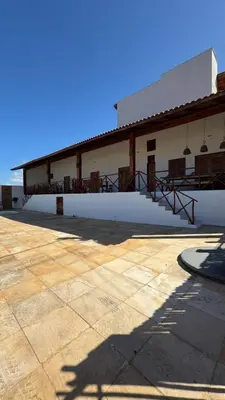 O edifício onde a casa de férias está situado